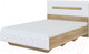 Миниатюра изображения товара Полуторная кровать Мебель-Неман Леонардо МН-026-10-140 (белое дерево/дуб сонома)
