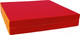 Миниатюра изображения товара Гимнастический мат KMS sport Складной №10 1x1.5x0.1м (красный/желтый)
