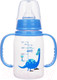 Миниатюра изображения товара Бутылочка для кормления Sun Delight Со съемными подвижными ручками / 31658 (125мл, синий)