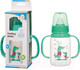 Миниатюра изображения товара Бутылочка для кормления Sun Delight Со съемными подвижными ручками / 31658 (125мл, зеленый)
