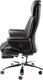 Миниатюра изображения товара Кресло офисное Norden Parlament / H-2021-35 (хром/экокожа черный)