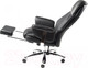 Миниатюра изображения товара Кресло офисное Norden Parlament / H-2021-35 (хром/экокожа черный)