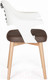 Миниатюра изображения товара Стул Norden Cool CX0809M (белый/коричневый)