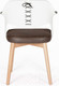 Миниатюра изображения товара Стул Norden Cool CX0809M (белый/коричневый)