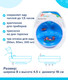 Миниатюра изображения товара Тарелка для кормления Sun Delight 33017 с подогревом и присоской (синий)