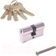 Миниатюра изображения товара Цилиндровый механизм замка Apecs SC-60-Z-NI