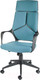 Миниатюра изображения товара Кресло офисное Norden IQ / CX0898H-1-56 (черный/голубой)