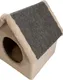 Миниатюра изображения товара Домик-когтеточка Cat House Будка 0.38 (бежевый)