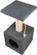 Миниатюра изображения товара Комплекс для кошек Cat House 0.65 (сизаль серый)