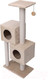 Миниатюра изображения товара Комплекс для кошек Cat House Двойной домик 1.27 (хлопок бежевый)