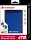 Миниатюра изображения товара Внешний жесткий диск Transcend StoreJet H3B 4TB (TS4TSJ25H3B)