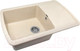 Миниатюра изображения товара Мойка кухонная Gerhans B29 (бежевый)