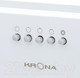 Миниатюра изображения товара Вытяжка скрытая Krona Ameli 600 PB / 00021455 (белый)
