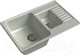 Миниатюра изображения товара Мойка кухонная GranFest Quarz GF-Z21K (серый)