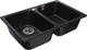 Миниатюра изображения товара Мойка кухонная GranFest Quarz GF-Z15 (черный)