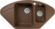 Миниатюра изображения товара Мойка кухонная GranFest Quarz GF-Z14 (терракот)