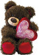 Миниатюра изображения товара Мягкая игрушка Fancy Медвежонок Чиба с сердцем / МЧС01