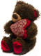 Миниатюра изображения товара Мягкая игрушка Fancy Медвежонок Чиба с сердцем / МЧС01