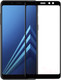 Миниатюра изображения товара Защитное стекло для телефона Case 3D для Samsung Galaxy A8 2018 (черный глянец)