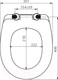 Миниатюра изображения товара Сиденье для унитаза IDDIS ID 126 Dp Sc