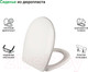 Миниатюра изображения товара Сиденье для унитаза IDDIS ID 136 Dp Sc