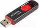 Миниатюра изображения товара USB flash накопитель A-data C008 Black-Red 64 Гб (AC008-64G-RKD)