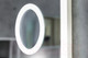 Миниатюра изображения товара Зеркало Континент Bliss Led 100x70 (с линзой и часами)