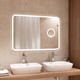 Миниатюра изображения товара Зеркало Континент Bliss Led 100x70 (с линзой и часами)