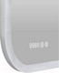 Миниатюра изображения товара Зеркало Континент Bliss Led 100x70 (с линзой и часами)