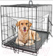 Миниатюра изображения товара Клетка для животных Duvo Plus Pet Kennel Small 780/480/DV (черный)