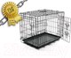 Миниатюра изображения товара Клетка для животных Duvo Plus Pet Kennel XX-Large 780/484/DV (черный)