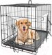Миниатюра изображения товара Клетка для животных Duvo Plus Pet Kennel XX-Large 780/484/DV (черный)