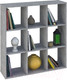 Миниатюра изображения товара Стеллаж Polini Kids Home Smart Кубический 9 секций (бетон)