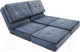 Миниатюра изображения товара Кресло-кровать Lama мебель Раскладное Марио (Bahama Denim/Bahama Grey)