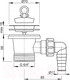 Миниатюра изображения товара Сифон Alcadrain A33P (с решеткой и подводкой)