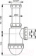 Миниатюра изображения товара Сифон Alcadrain A443P-DN50/40