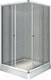 Миниатюра изображения товара Душевой уголок Radomir 90x110 L / 1-03-1-1-0-1220 (прозрачное стекло)