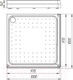 Миниатюра изображения товара Душевой поддон Radomir 100 / 1-11-0-0-0-119