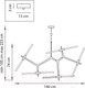 Миниатюра изображения товара Люстра Lightstar Struttura 742107