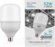 Миниатюра изображения товара Лампа Gauss Elementary T100 32W 2700lm 6500K E27 / 63233