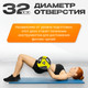 Миниатюра изображения товара Диск для штанги Sundays Fitness IR91041 (2.5кг)