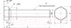 Миниатюра изображения товара Болт ЕКТ M14x30/30 DIN933 прочность 8.8 / VZ011587 (20шт, цинк)