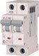 Миниатюра изображения товара Выключатель автоматический Eaton HL-C50/2 2P 50A C 4.5кA 2M / 194776