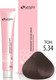 Миниатюра изображения товара Крем-краска для волос Sergio Professional Color&Blonde 5.34 (светло-коричнев. золот.-медный)