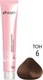 Миниатюра изображения товара Крем-краска для волос Sergio Professional Color&Blonde 6 (cioccolato темно-русый шоколад)