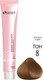 Миниатюра изображения товара Крем-краска для волос Sergio Professional Color&Blonde 8 (блондин тоффи)