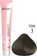 Миниатюра изображения товара Крем-краска для волос Sergio Professional Color&Blonde 3 (темно-коричневый)