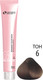 Миниатюра изображения товара Крем-краска для волос Sergio Professional Color&Blonde 6 (темно-русый)