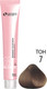 Миниатюра изображения товара Крем-краска для волос Sergio Professional Color&Blonde 7 (средне-русый)