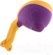 Миниатюра изображения товара Ковшик для купания Roxy-Kids Flipper RBS-004-V с лейкой (фиолетовый)